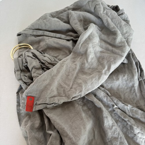 Used Sakura Bloom Ring Sling Linen Carrier