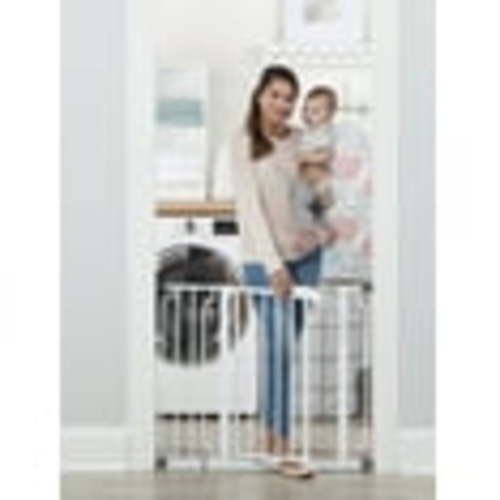 Regalo Easy Step 38.5-Inch Extra Wide Baby Gate, Includes 6-Inch Extension Kit, 4 Pack Pressure Mount Kit and 4 Pack Wall Mount Kit