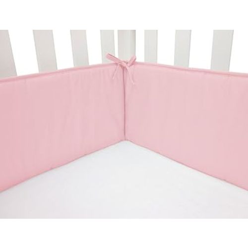 4Pcs Breathable Mesh Liner Anti-Collision Breathable Cushioned Pads Soft Padding for Sides Padded Covers (Pink-01)