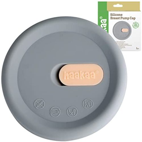 haakaa Lid Manual Breast Pump Silicone Cap Fit All Haakaa Breast Pumps 1 pc