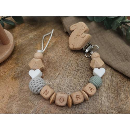 Pacifier chain with name