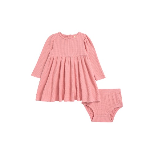 Cozy Long Sleeve Dress & Bloomers