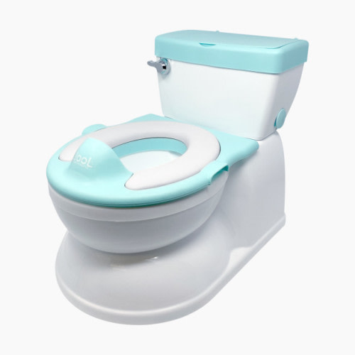 Jool Baby Real Feel Potty Chair - Aqua/White