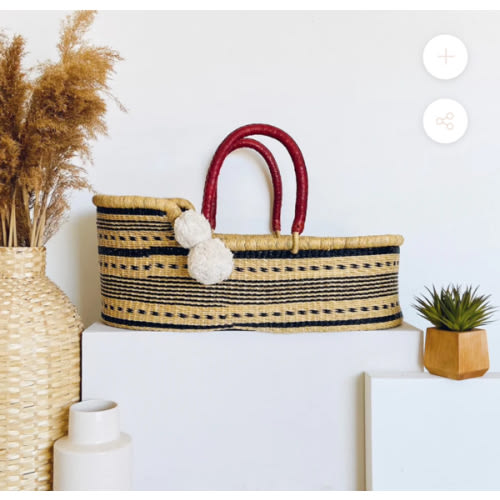 Spring Sparrow African Moses Basket