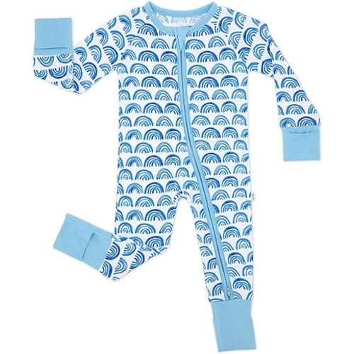 Little Sleepies Pajamas for Baby Boys & Girls, Viscose from Bamboo Baby Pajamas, Preemie & Newborn Sleepers, 2-Way Zipper PJs