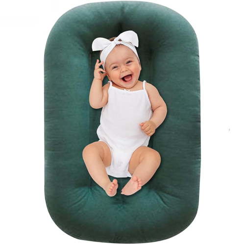 Baby Lounger - Baby Lounger for Newborn, Breathable & Soft Baby Nest Cover for Baby 0-12 Months, Baby Essentials Gifts, Portable Infant Lounger, Baby Snuggle Lounger Me