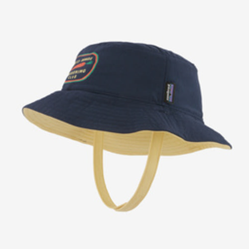 Baby Sun Bucket Hat - Garden Club: New Navy