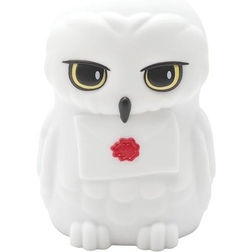 LEXiBOOK Harry Potter - Small Hedwige Nightlight, Night Light for Kids Room with Timer - NLJ01HP1