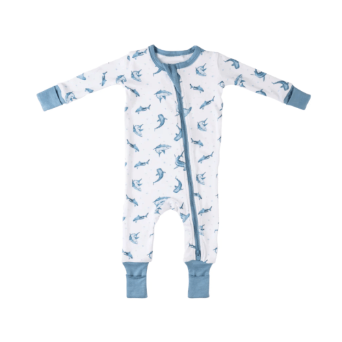 Baby Bamboo Pajamas (Shark 3-6 months)