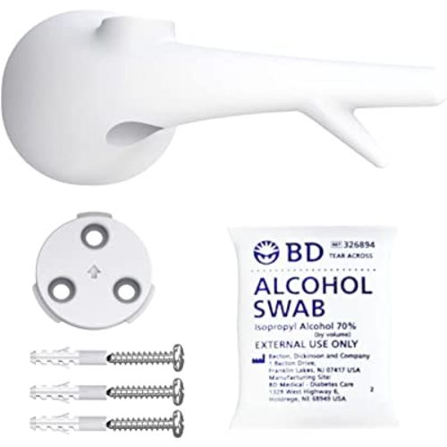 Lollipop Wall Mount Set, Included 3 Adhesive Hanger