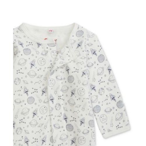 Baby Cotton Magnetic Footed Coverall