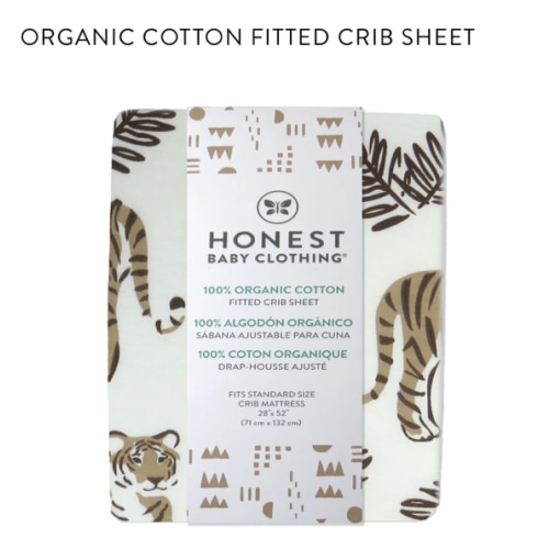 Organic Cotton Fitted Crib Sheet | Honest Baby Clothing