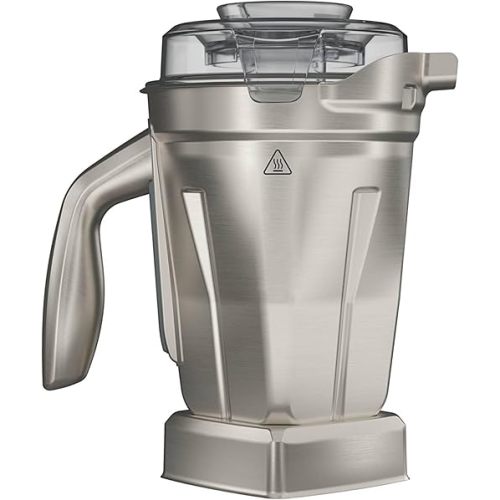 Vitamix 48-ounce Stainless Steel Blending Container, BPA-Free, Dishwasher-Safe, Compatible with All Full-Size Vitamix Blenders