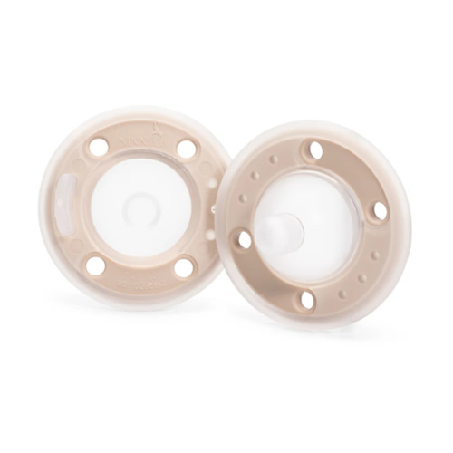 Ninni Pacifier- Oatmeal 2 Pack Pacifier Like Breast – Ninni Co