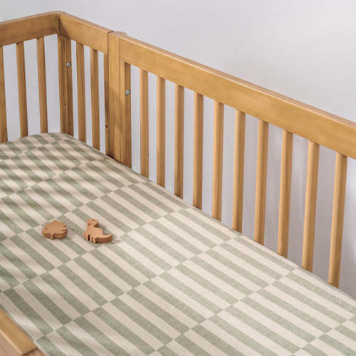 Babyletto Crib Sheet in GOTS Certified Organic Muslin Cotton