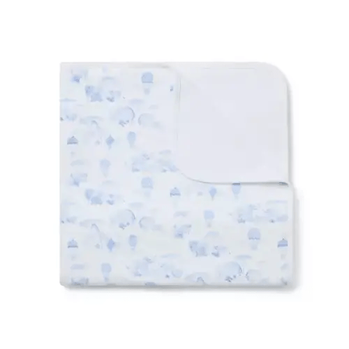 Baby Light Blue Animal Friends Toile Baby Animal Friends Toile Blanket by Janie and Jack