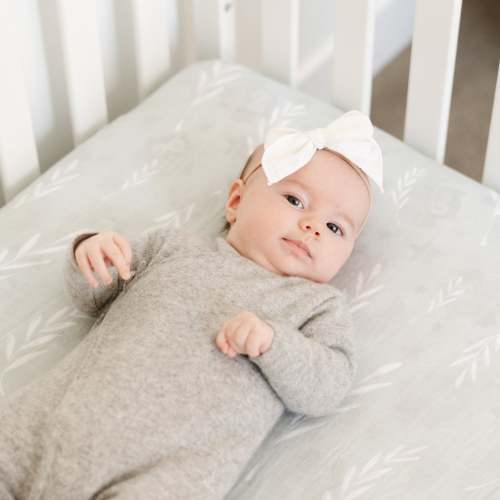 COTTON MUSLIN CRIB SHEETS