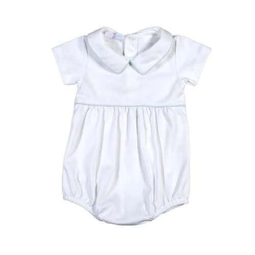 White Blue Pima Bubble – Simply Littles