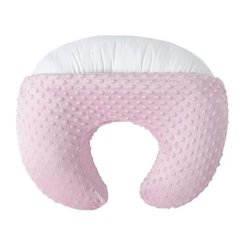 Nursing Pillow and Positioner for Breastfeeding, Ultra Soft Baby Breastfeeding Pillows for More Support for Mom and Baby, with Premium Removable Cover (Blushing Bride)