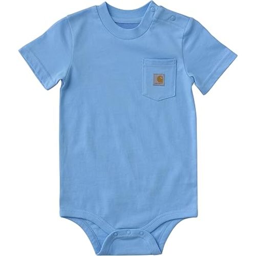 Carhartt Unisex Baby, Short-sleeve Bodysuit Pocket T-shirt