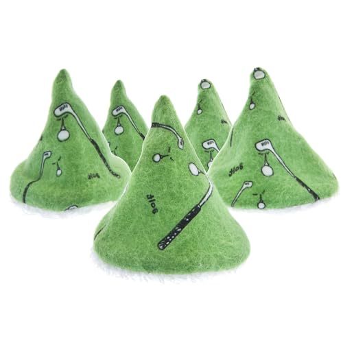 Beba Bean Pee-pee Teepee Golf Green - Cello Bag, 5 Golf Teepees