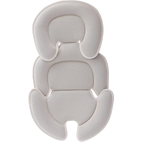 Innokids Head and Body Support Pillow Infant Car Seat Insert for Newborn to Toddler Stroller Cushion (Beige)
