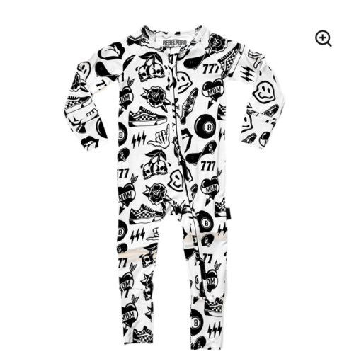 Bamboo Zippy Sleeper in Warped Tour