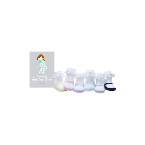 Jump & Jive Jitterbug Jenny Assorted 6-Pack Socks