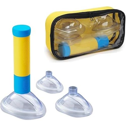 Universal Type, Includes Two Sizes, Heimlich Assistant Choking Rescue Device Bag for Emergency Situation， Airflow Relief for Children and Adult