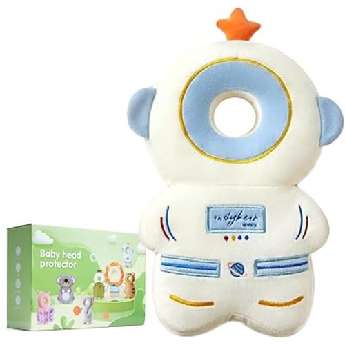 Baby Fall Back Head Protector - Baby Head Protector Backpack for Crawling Walking Gifts, Adjustable Toddlers Head Safety Pad Cushion