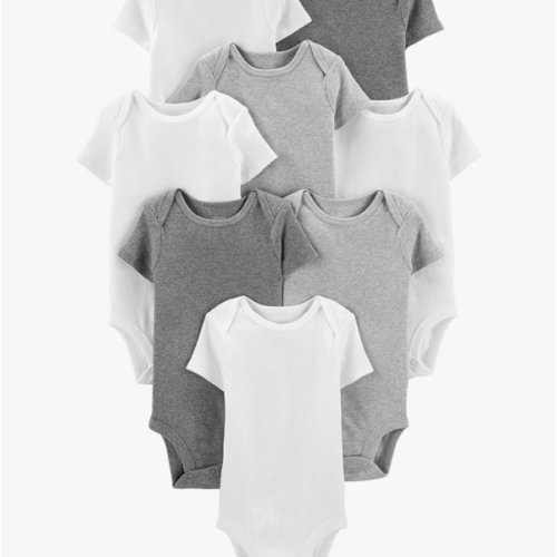 Simple Joys by Carter's Baby 8-Pack Short-Sleeve Bodysuit