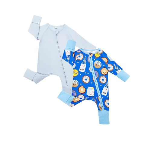 Bow Dream Bamboo Rayon Baby Pajamas Infant Sleepers Newborn Girl Boy Clothes Rompers Jumpsuit Outfit