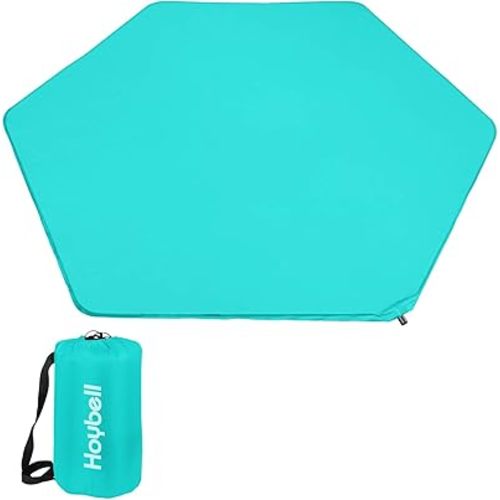 Playard Mattress, Compatible with Regalo My Play Play Yard, Self Inflatable Comfortable with Carry Case - Blue