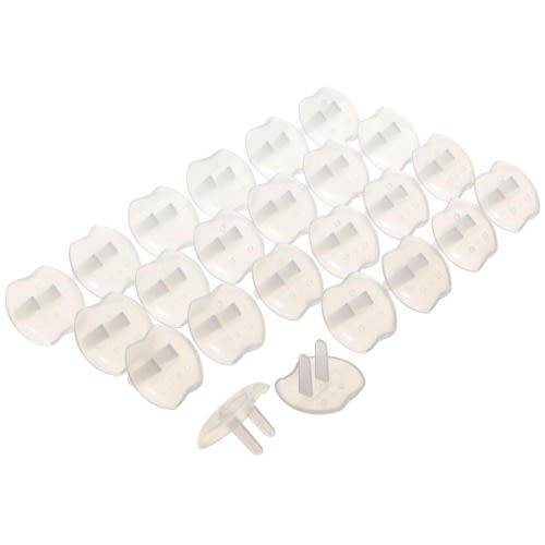 Dreambaby Child Safety Clear Outlet plugs 24 -Pack