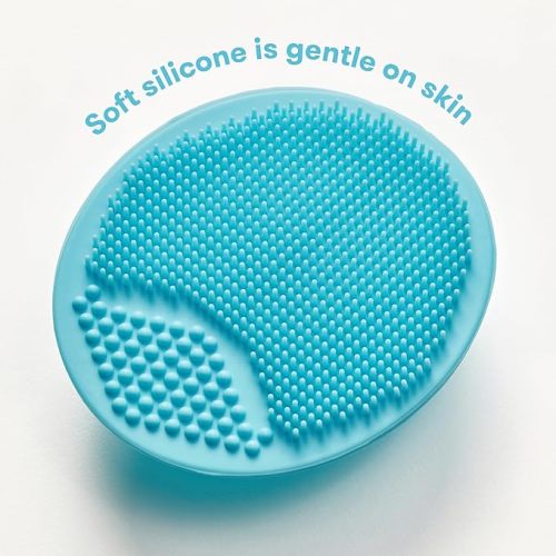 Frida Baby DermaFrida The SkinSoother Baby Bath Brush | Cradle Cap Brush for Babies, Baby Essential for Dry Skin, Cradle Cap Treatment and Eczema | 1 Pack - SkinSoother 1ct