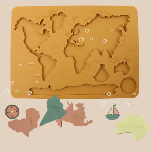 Silicone World Map Puzzle