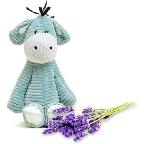 13-inch Lavender Scented Donkey Kids Stuffed Animal Toy by Warmies