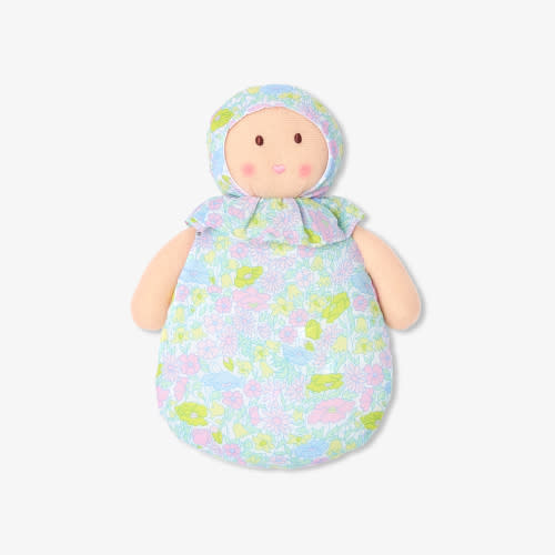 Joséphine Liberty fabric rattle doll