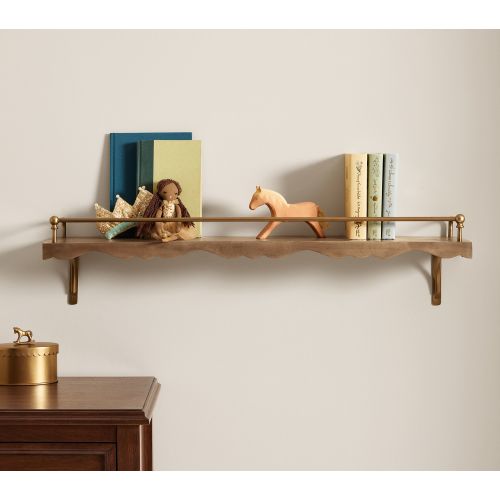 Chris Loves Julia Metal and Wood Shelving (24"- 36") | Pottery Barn Kids