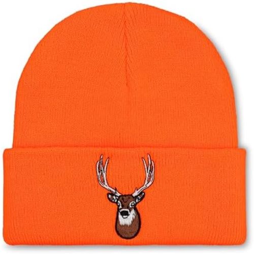 Klarny Outdoors Blaze Winter Hunting Hat for Kids - Pull On Hunting Beanie for Babies | Knitted Skullcap, 0-36 Months