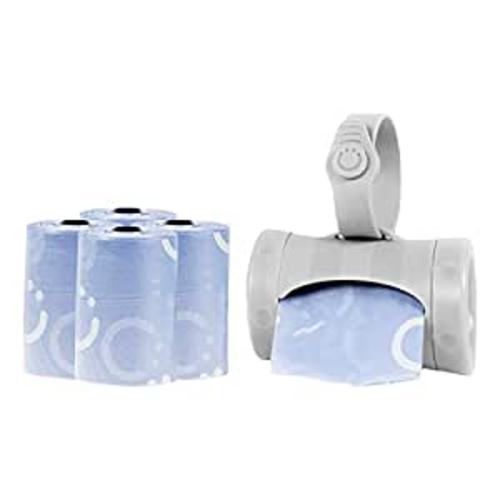 Amazon.com: Ubbi On-the-Go Gray Bag Dispenser and Waste Disposal Bags Refill, Lavender Scented, Baby Savings Bundle : Baby