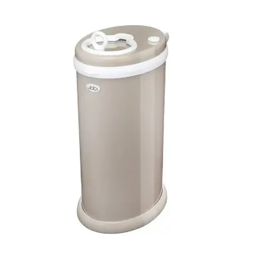 Ubbi Nappy Disposal Unit Taupe | Baby Bunting AU