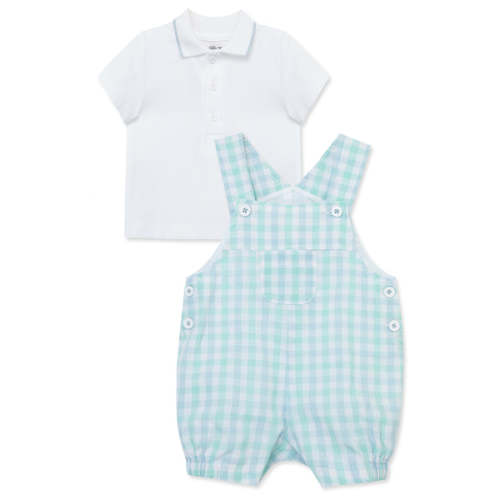 Plaid Shortall Set - Little Me