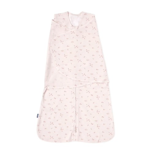 Pink Floral Cotton Swaddle Newborn | HALO