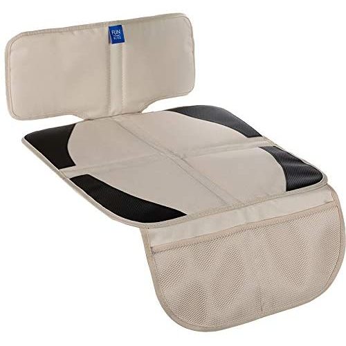 Funbliss car seat Protector for Child car seat Beige