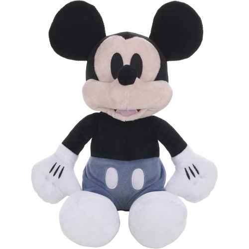 Disney Mickey Mouse Black, White, and Blue Plush
