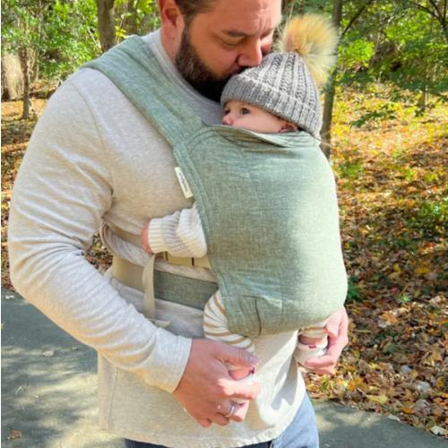 Green Baby Carrier | Ergonomic Soft Structured Carrier
