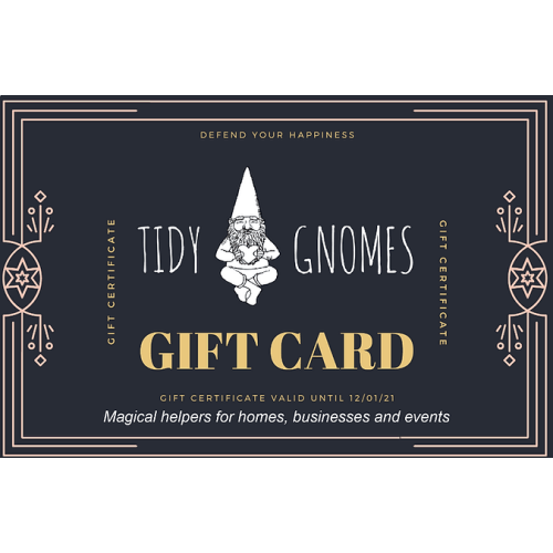 GIFT CARDS | Tidy Gnomes Cleaning Services | Portland, OR