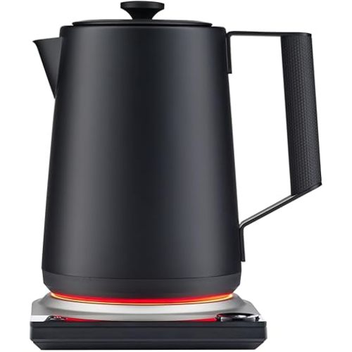 SAKI Luna Electric Kettle Pro, Temperature Control with 7 Presets, 60min Temperature Hold 1.75L Electric Tea Kettle, 304 Stainless Steel Kettle, Auto-Off & Boil-Dry Protection, BPA Free (Matte Black)