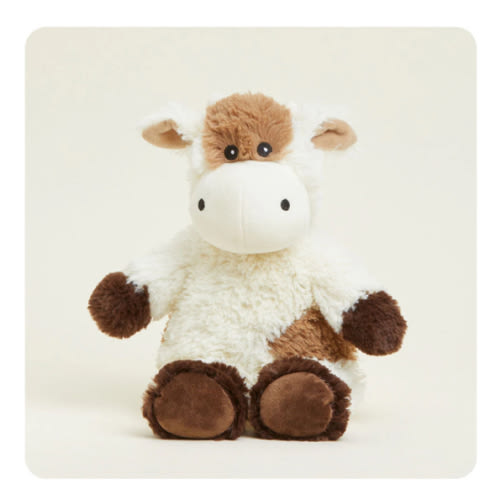 Weighted Cow Warmies | Microwavable Cow Stuffed Animal
